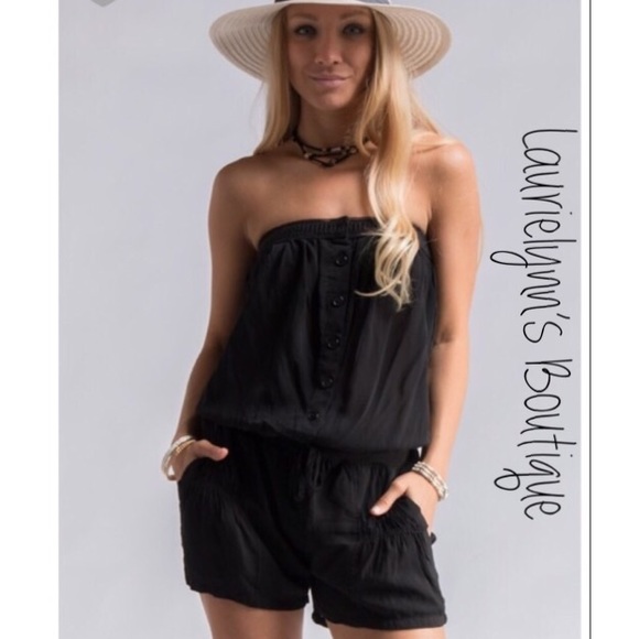 Laurielynn’s Boutique Pants - SALE💥HP! 1 size sm. Left! Romper with pockets